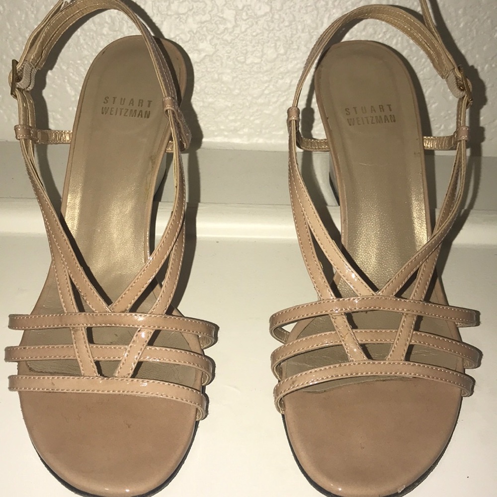 Tan Strappy Heels Stuart Weitzman
